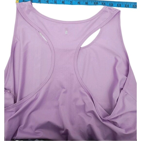 Ideology Dri Fit Running Women Tank Top Purple ACTIVEWEAR TOP Plus Size 2X - Picture 3 of 8